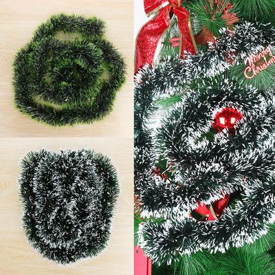 200cm Pine Party Garland Dark Green Ribbon String  Christmas Tree Ornament Decor