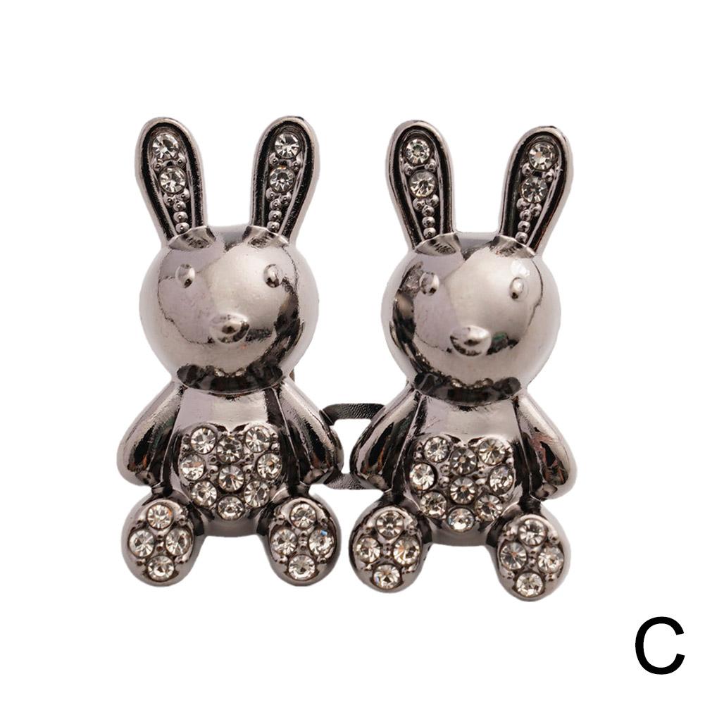 1pcs Nail-free Jeans Rabbit Waist Removable Invisible Button Tightening Waistband Snap Adjustab M6S2