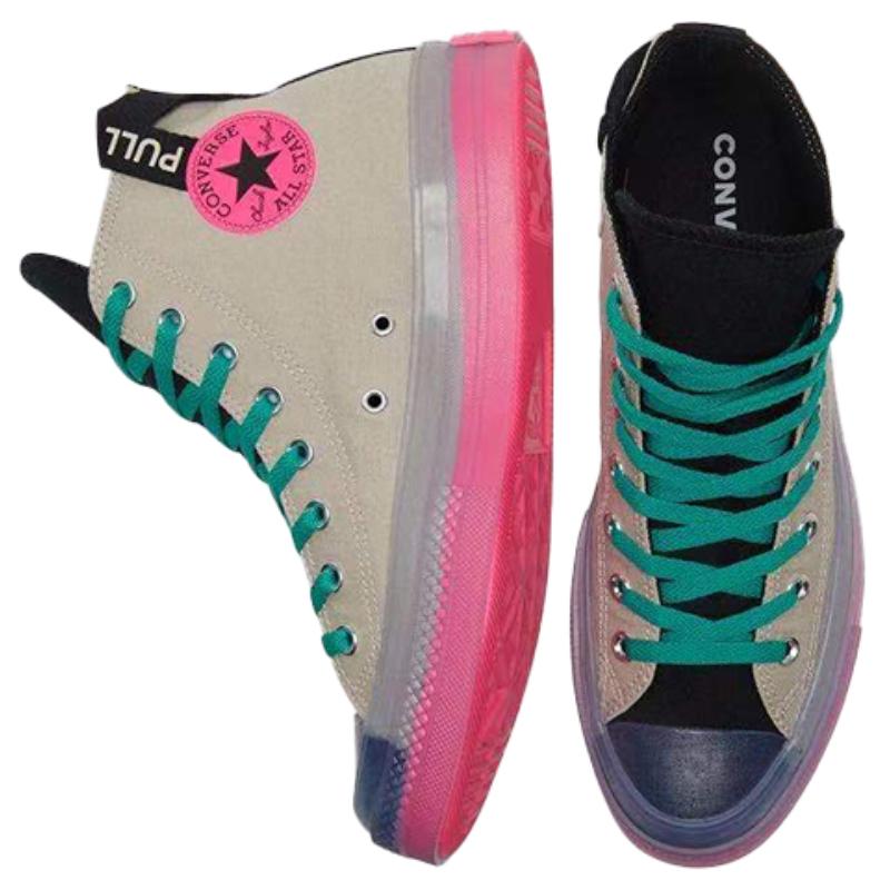 Converse All Star CX Jelly Trend High-Top Canvas Shoes Unisex 'Digital Terrain String Hyper Pink'