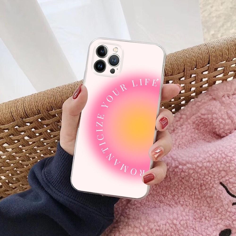 Aura Quotes Phone Case For iPhone 15 14 11 12 13 Mini Pro XS Max Cover 6 7 8 Plus X XR SE 2020 Funda Shell