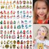 10sheets Cartoon Garden Elf Tattoo Stickers For Hand Face Body Temporary Decorative Tattoo Stickers Kids Festival Party Supplies
