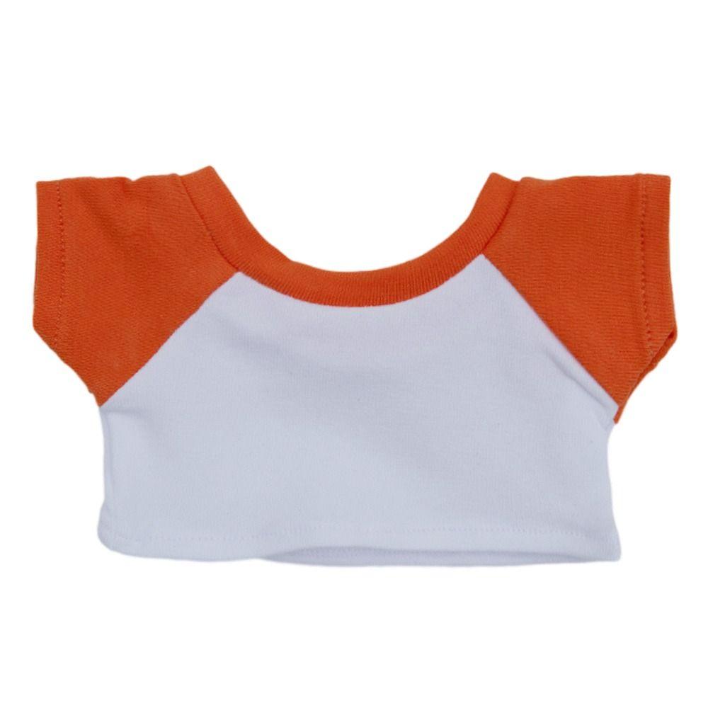 Toys Accessories Cotton Stuffed Dolls 20cm Doll Clothes Mini Clothes Doll Catoon Tops Doll T-shirt