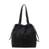 Casual big bag women's new fashionable versatile cloth bag shoulder bag large-capacity class commuter bag