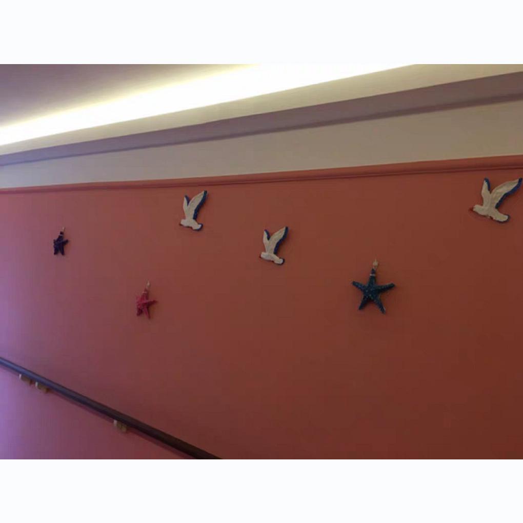 3pcs/set Nautical Elegance Beach Decorations For Home With Seagull Theme Sea Turtle Bathroom Decor