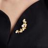 Fashion Butterfly Pearl Brooch Femininity Small Fragrant Suit Corsage Versatile Pin Accessories