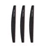 New Nail File Bufer 100/180 Grit Half Moon Nails Files Sanding Grinding Double Side Sandpaper Nail Manicure Tool ZJC04