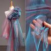 Two-Tone Encrypted Fantasy Organza: Stage Costumes, Wedding Decor, and Handmade Kindergarten Fabric