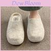 Comfortable Non-slip Retro Style Slip-on Womens Casual Cotton Slippers For Winter