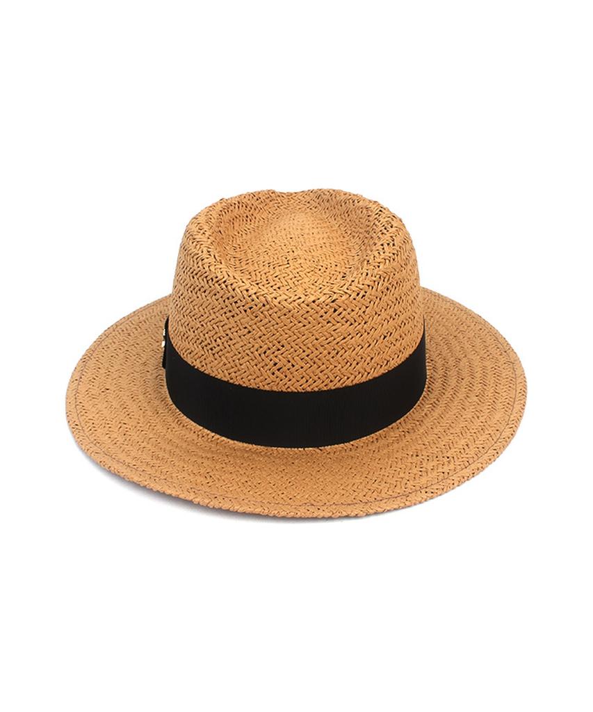 Yunibeosyeolkemiseuteuli Summer Brown Fedora - Big Size Fedora