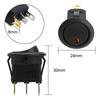 Brand New Rocker Switch Round ON/OFF Switch Parts SPST