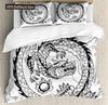 Sugar Skull Duvet Cover SetSugar Killer Calaveras Framework Day Of The Dead Vintage Gothic Design PrintSkull Bedding Set