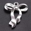 6pcs Breloque Acier Inoxydable Stainless Steel Music Note Flower Charms For Jewelry Making Supplies Heart Pendant Diy Materials