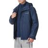 Columbia Hiking Logo Outdoor Casual Sports Zip-Up Hooded Waterproof Warm Jacket Men Jackets Blue WE6508-464