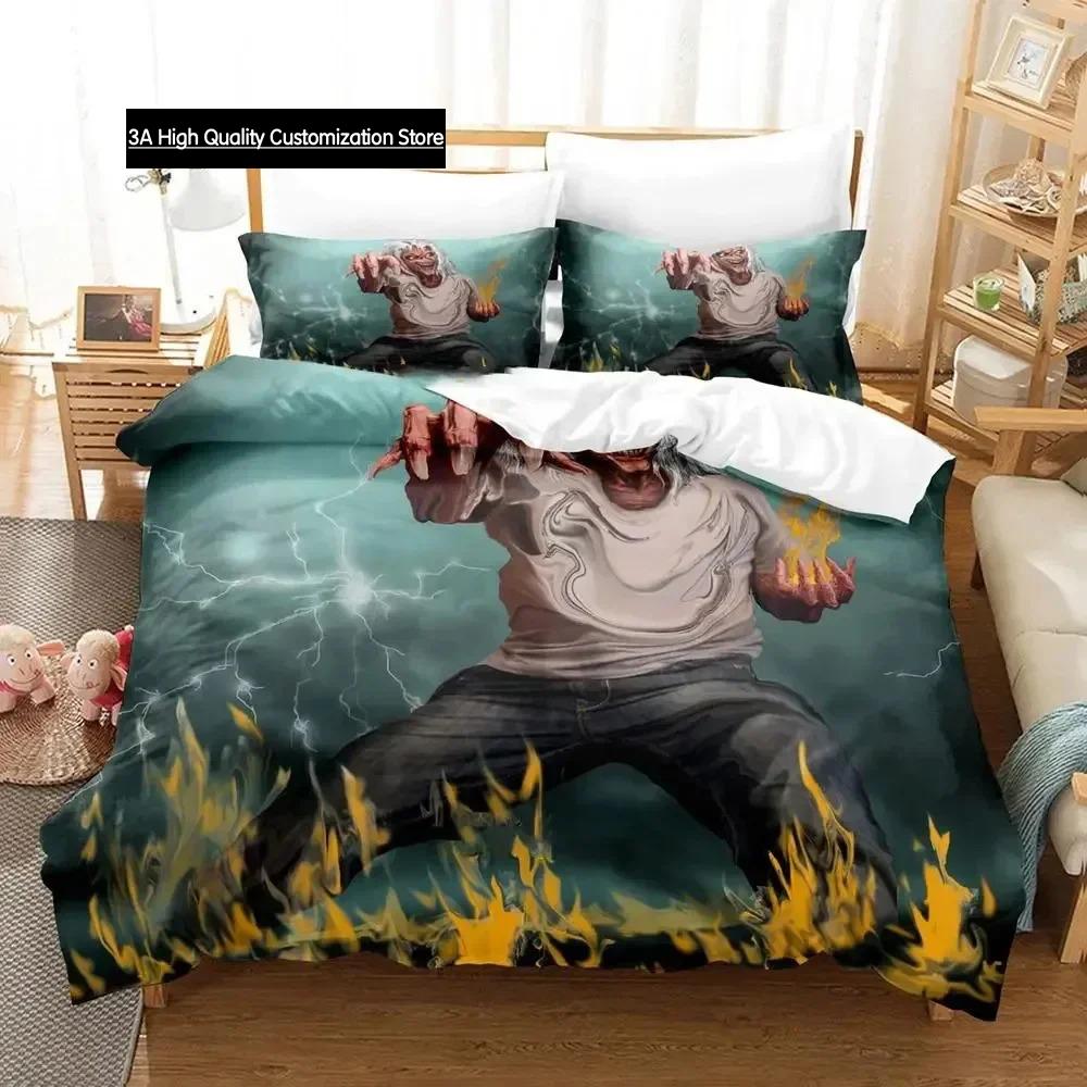 Iron Heavy Metal Maidens Bedding Set Duvet Cover Bed Set Quilt Cover Pillowcase Comforter King Queen Size Boys Adult Bedding Set