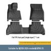 Dedicated TPE Floor, Seat Back, and Trunk Mats for BMW X5 (2019-2024).