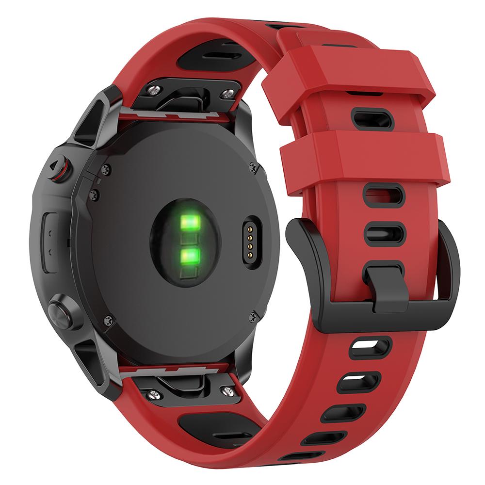 KALEBOL KLB-SSPWGJ-001 For Garmin Fenix 7S/7S Pro Silicone Watch Band QuickFit 20mm Replacement Strap