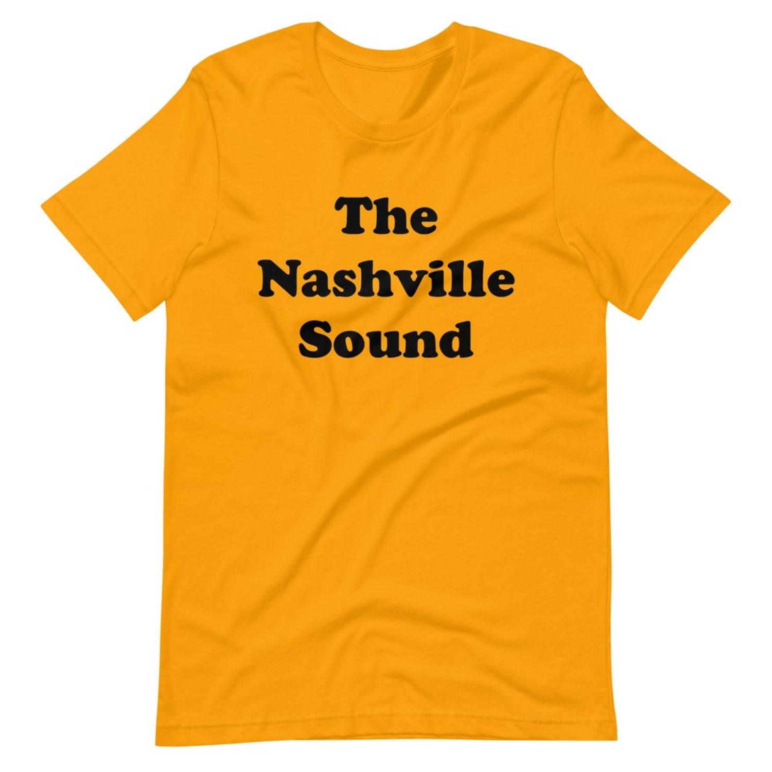 The Nashville Sound T-Shirt, Nashville Gift, Tourist, Travel, Music City, Tennessee, Country Music, Recording, Music Row, Country Music Gift S