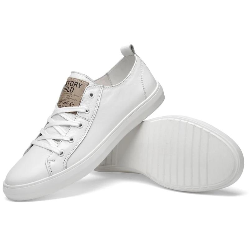 2024 Mens Sneakers Genuine Leather Leisure Walk Outdoor Shoes Men Casual Handmade Footwear Brand High Quality Orange Soft Flats