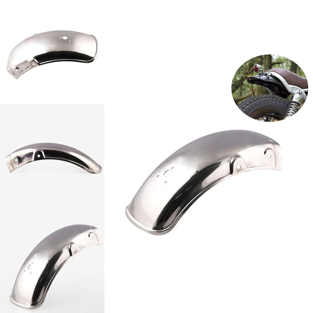 Durable Motorcycle Rear Fender Mudguard In Stainless Steel For Suzuki Gn125 Gn250