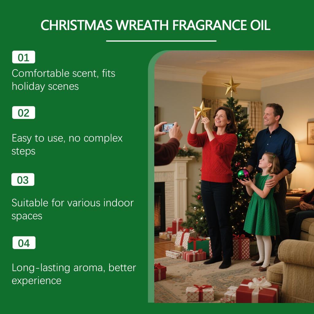Christmas Serum Oil  Festive Serum Oil  Warm And Festive Atmosphere Decoration  Soothing Nerves And Relieving Stress 120ml