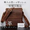 NICE SELECTION Genuine Leather Shoulder Crossbody Messenger for and More Men's Bag, Bag, Bag, Commuting, School, (Regular, Brown)