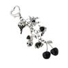 Lovely Bowknot Schoolbag Pendant Keychain Bowknot Chic Sweet Heart Cartoon Charm for Boys Girls Collectible Art
