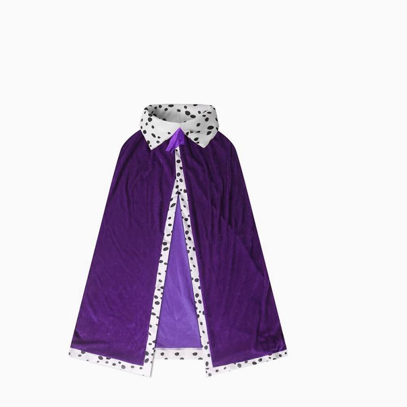Children's Halloween Royal Cloak - Adult Prince/Princess Cape for European Festival & Masquerade Performance.