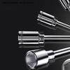 1Pc L Type Mini Wrench Pipe Perforation Elbow Universal Double Head Hex Socket Metric Wrench Kit 6 Point 6-15MM