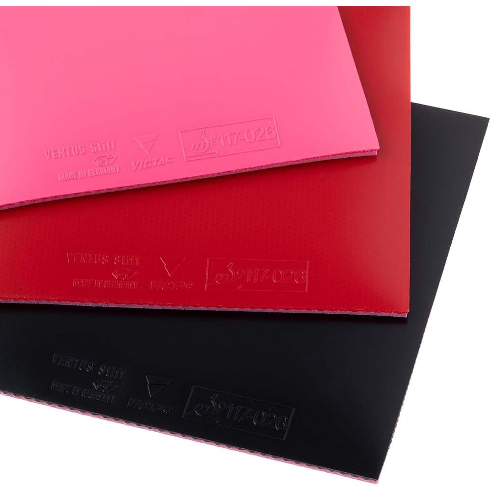 Victas Ventus Stiff Table Tennis Rubber High Energy Tension Red MAX 200020