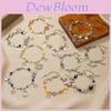Punk Style Star Moon Sun Cat Pendant Bracelet For Couples And Friends