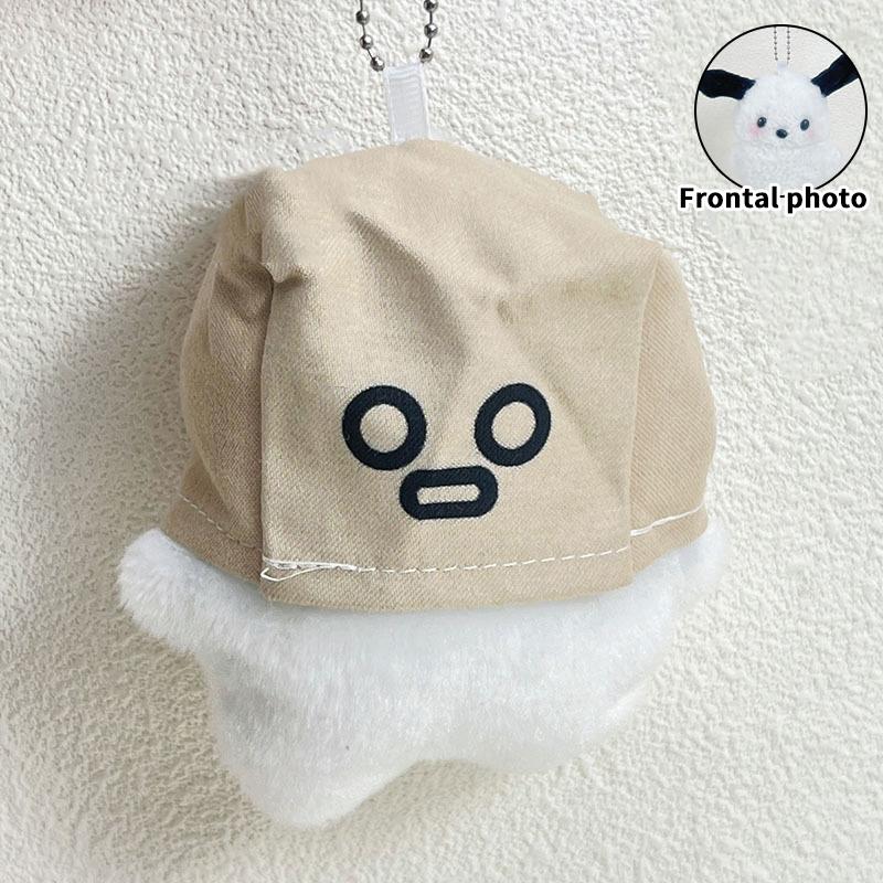 Creative Novelty Bear Plush Keychain Pendant Funny Cute Small Bear Keyrings Exquisite Backpack Decoration Accessories Gifts