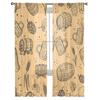 Beer Design Tulle Sheer Window Curtains For Living Room The Bedroom Modern Chiffon Voile Organza Curtains Decor Drapes