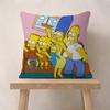 Cartoon The S-Simpsons-es Cushion Cover Inches Farmhouse Decor Home Throw Pillow Covers For Couch Decorations