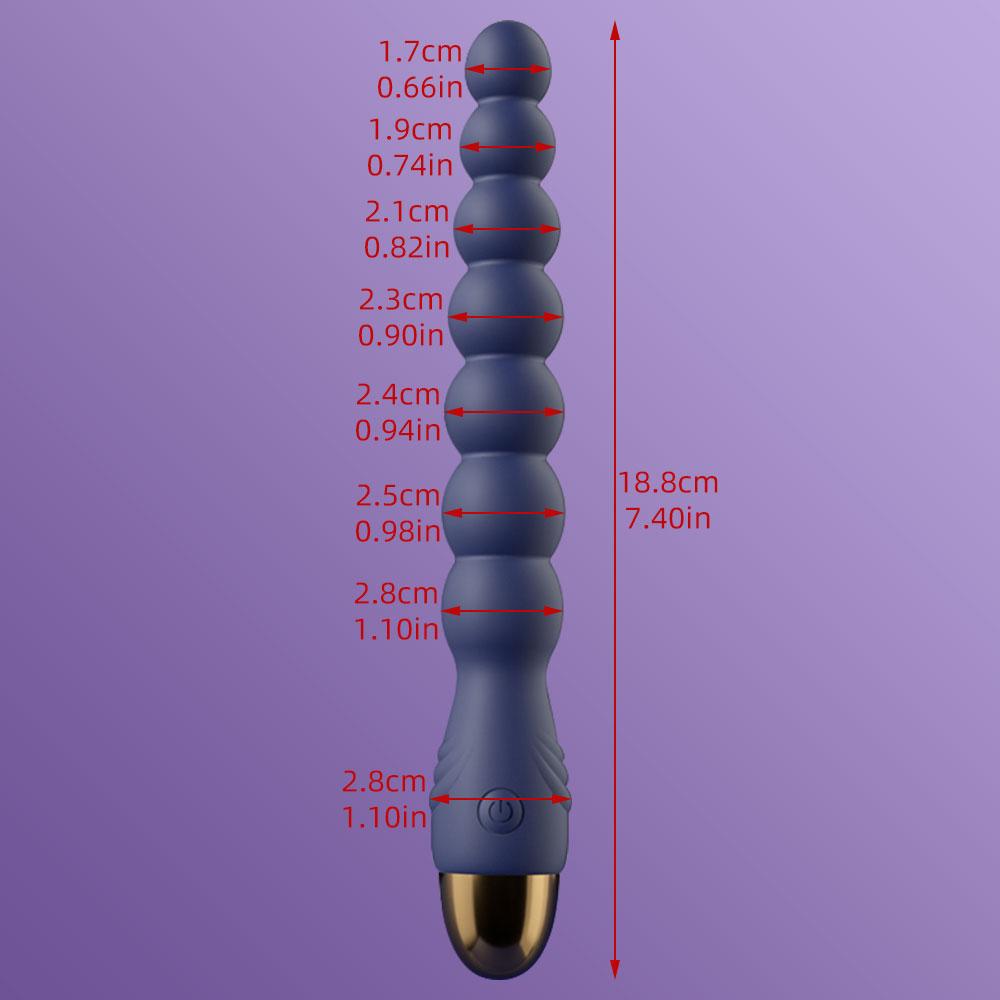 Anal Bead Vibrator For Women Vagina Clitoris Stimulator Vibrating Butt Plugs Male Prostate Massager Anus Sex Toy Couple Sex Toy