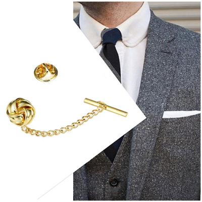 Alloy Mens Tie Tack Pins Brooch Lapel Pin Accessories Fashion Mini Jewelry for Party