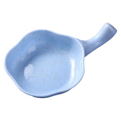 Malé Dish Blue Multifunkční Bezpečné Odolné Opakovaně použitelné malé misky na namáčení s rukojetí pro