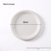 Disposable Thickened Compostable Paper Plates