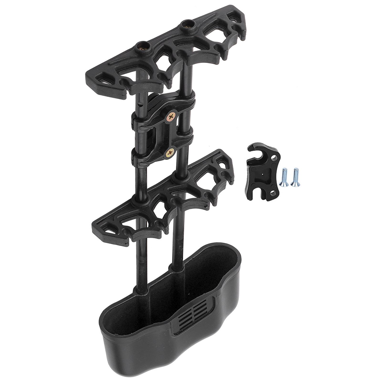 

Portable 5 Arrow Quiver Buckle Type Bows Holder Box Outdoors Archery Equipment чорний