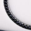 1String, Natural Freshwater Pearls, 8-9 Mm White Black Potato Shape Pearl Beads for Jewelry Making DIY Necklace, Birthday Party Gifts for Women, 36cm