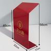 Minimalist Titanium Fire Extinguisher Box for Shopping Malls and Hotels