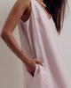 Summer Sundress with Decoration Nagrada 5138 42 Pink Linen
