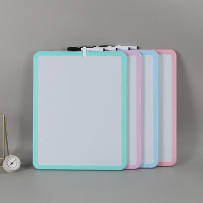 Mała tablica suchościeralna biała 14" x 11" Mini biała tablica z markerem Dwustronna