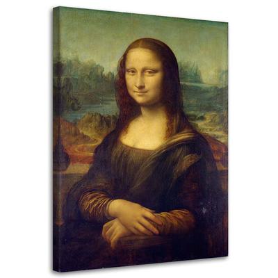 Canvas Print REPRODUCTION Mona Lisa - Da Vinci
