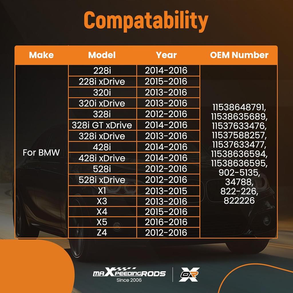 maXpeedingrods Engine Coolant Thermostat Housing Assembly with Temperature Sensor for BMW 228i 320i 328i 428i 528i X1 X3 X4 X5 Z4 2012-2016, Replaces