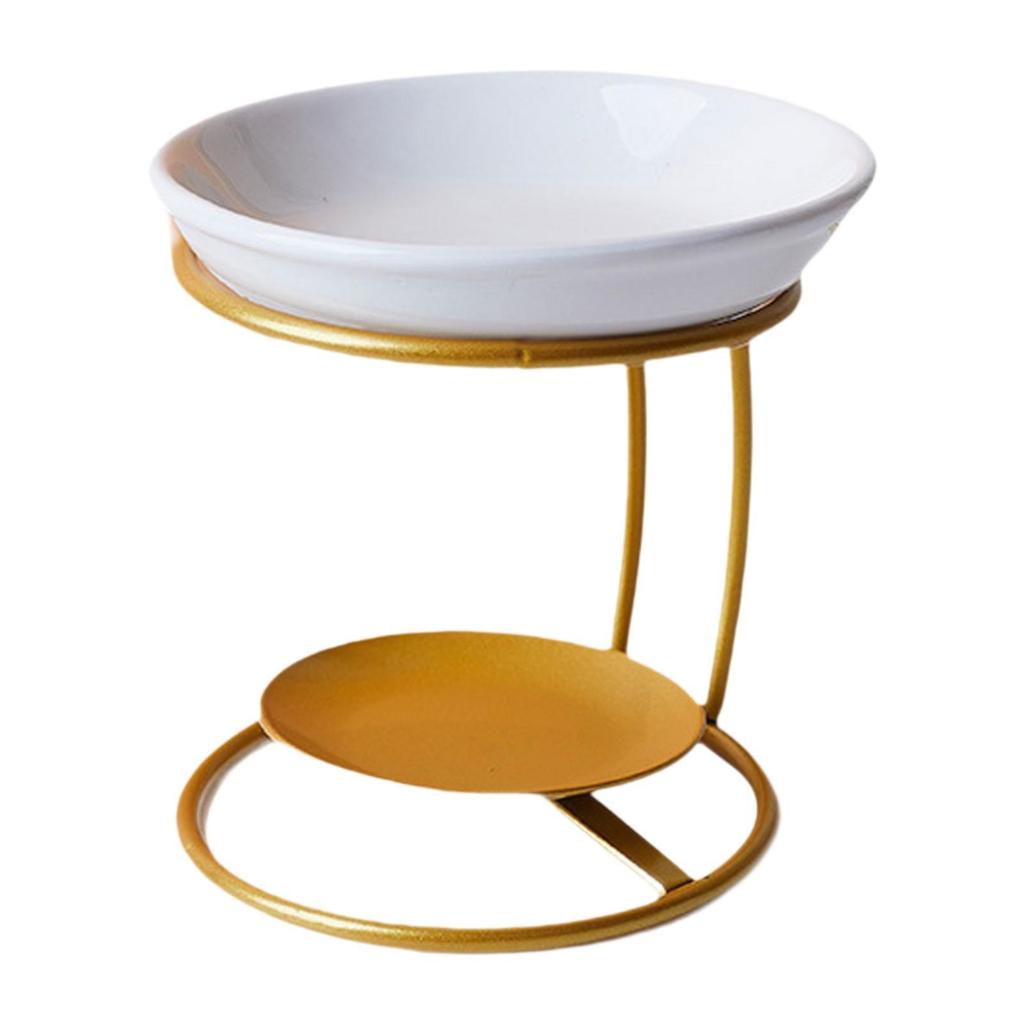 Ceramic Oil Burner Scented Wax Melt Burner for Office SPA Bedroom