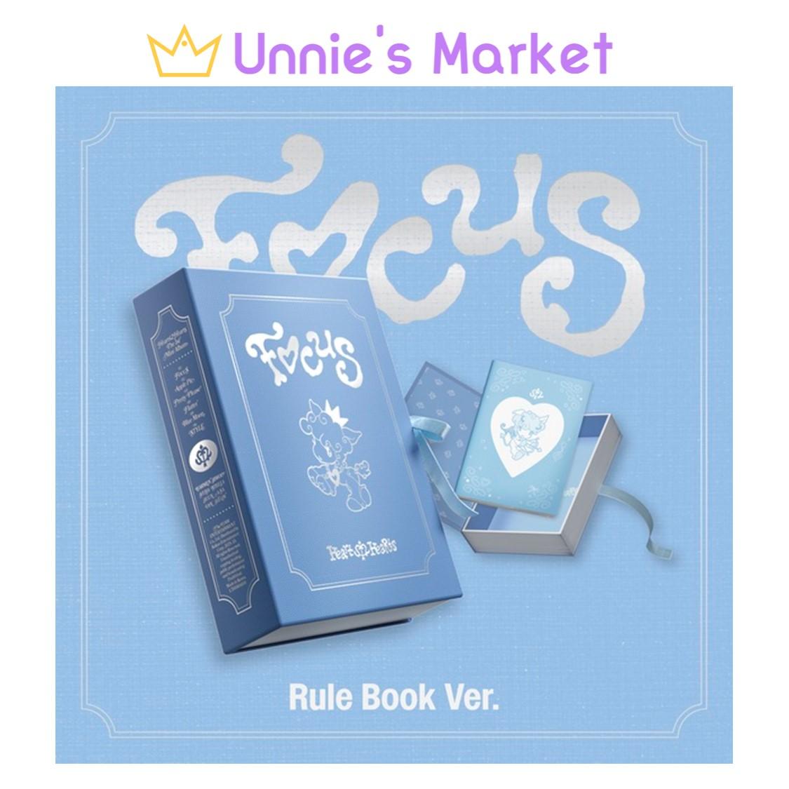 

[Предзаказ] Hearts2Hearts [FOCUS] (Книга правил Вер.) / 1-й мини-альбом + подарок в подарок 1EA