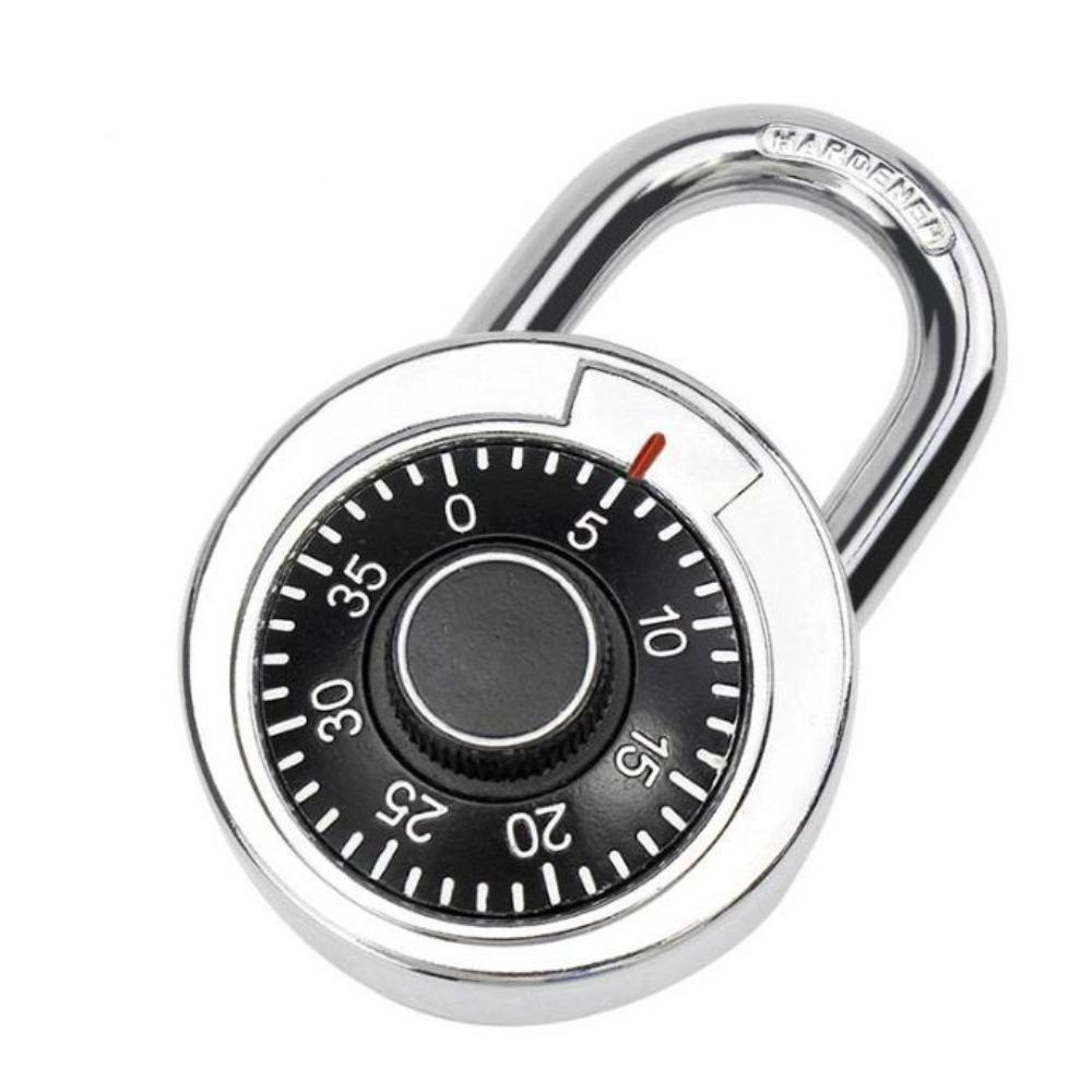 

NEW High Security Dia Lock Round Waterproof Digit Combination Lock Stainless Steel Password Lock Lock бронзовый