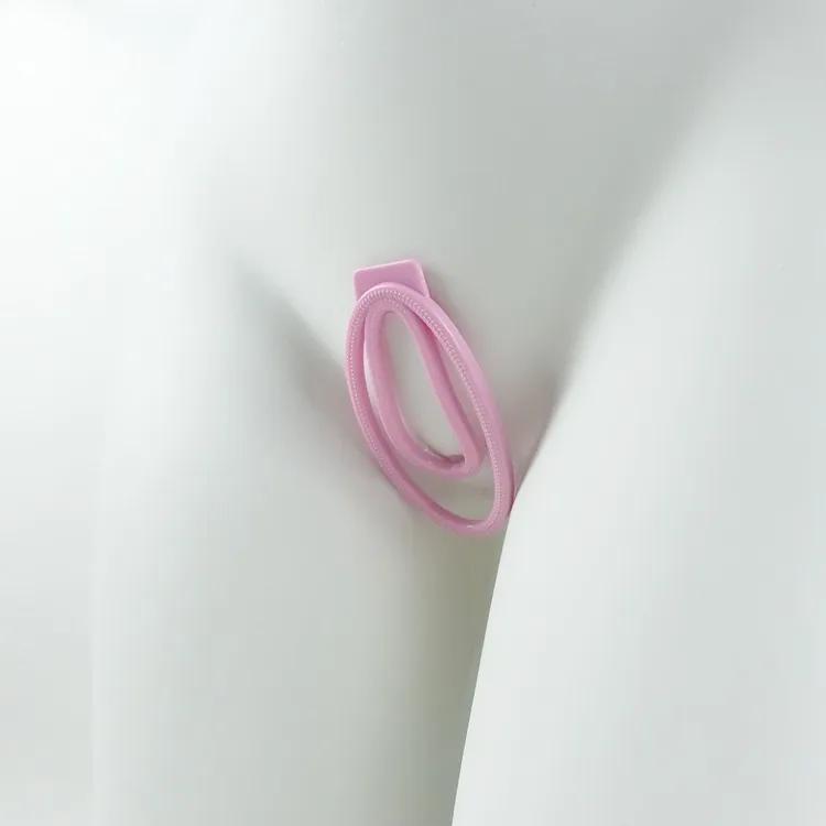Hollow Fw-Clip oculto para pene, bloqueo de castidad, bragas masculinas, Dispositivo de Castidad, Clip de entrenamiento de vagina falsa, jaula para pene, juguetes sexys para hombres, juguete sexual