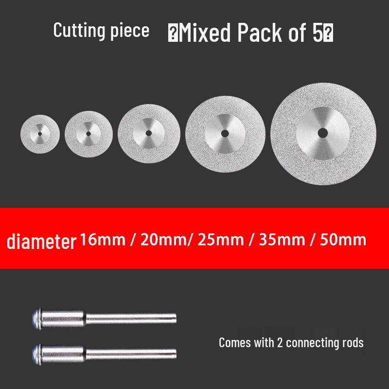 Diamond Blade for Jade, Ceramic, and Glass Cutting - Toothless Saw for Grout Cleaning and Gap Filling with Electric Grinder