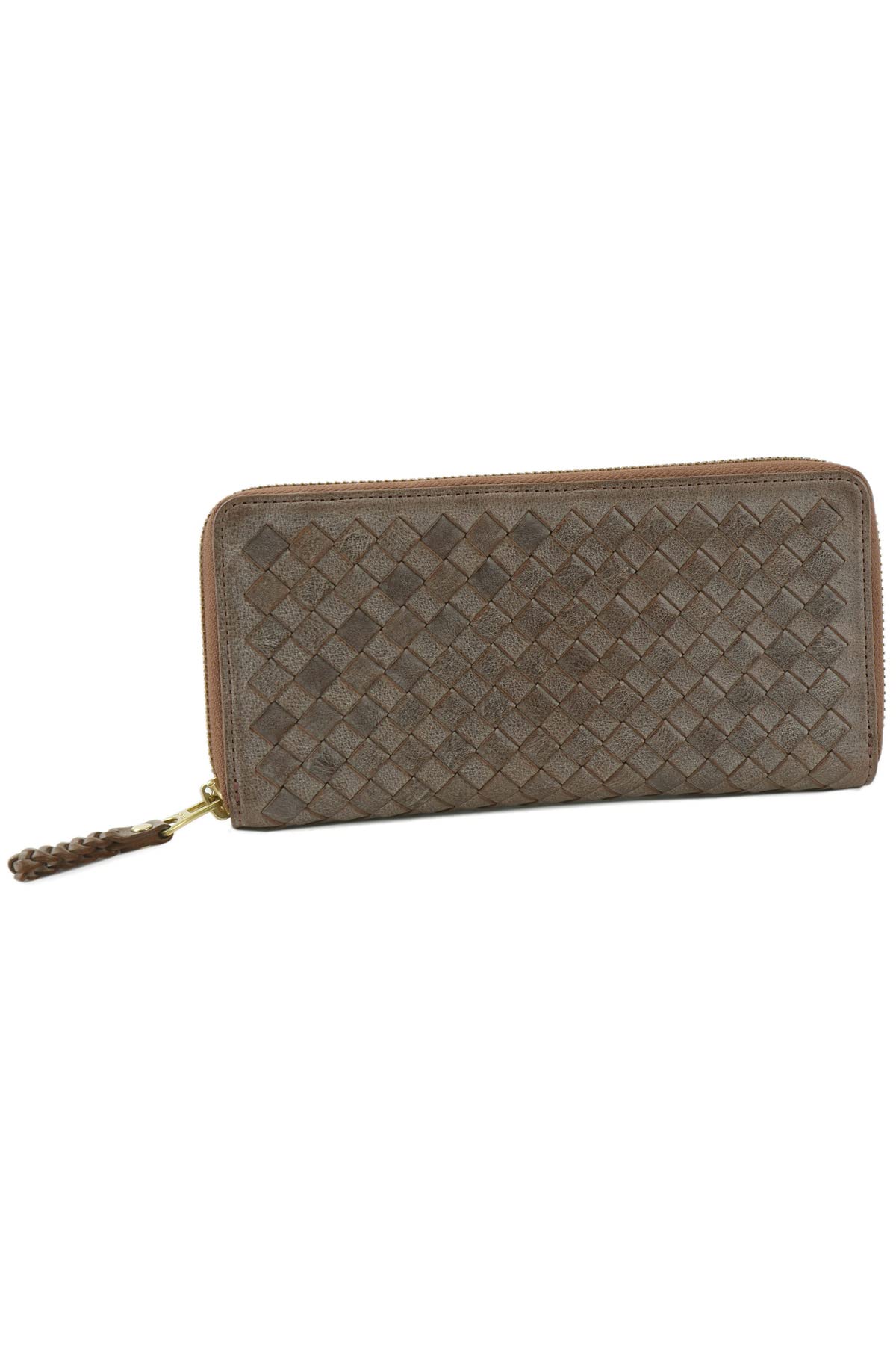 

Long Wallet with Round Zipper for Chocolate [SONNE] Men, SO-SOM001-CH шоколадний